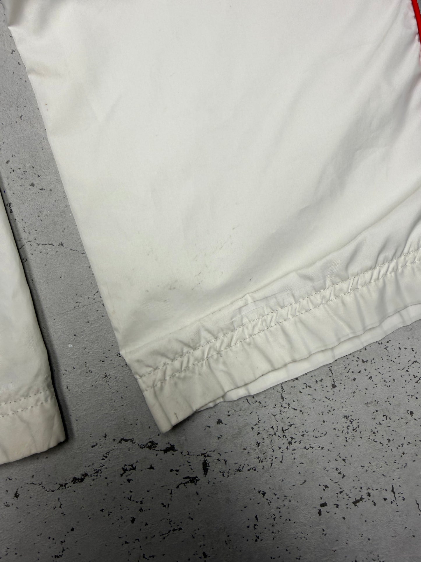 Nike vintage Trackpants baggy Fit Jogginghose weiß S