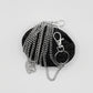 "Triple-Layer" silber Hosenkette dreireihig Streetwear Accesoires Fashion Schmuck