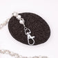 „Silver Pearl“ Perlen-Hosenkette Wallet Chain mit Silber-Details Y2K Streetstyle