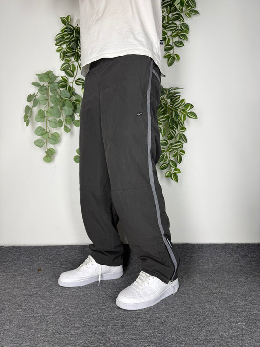 Nike vintage Trackpants baggy Fit Jogginghose grau S