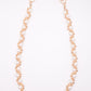 "Desert Pearl" - Edle Perlen-Hosenkette / Wallet Chain mit Gold-Details – Y2K Streetstyle Accessoire
