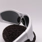 Silber Sport-Sonnenbrille • Futuristic Y2K Vibe