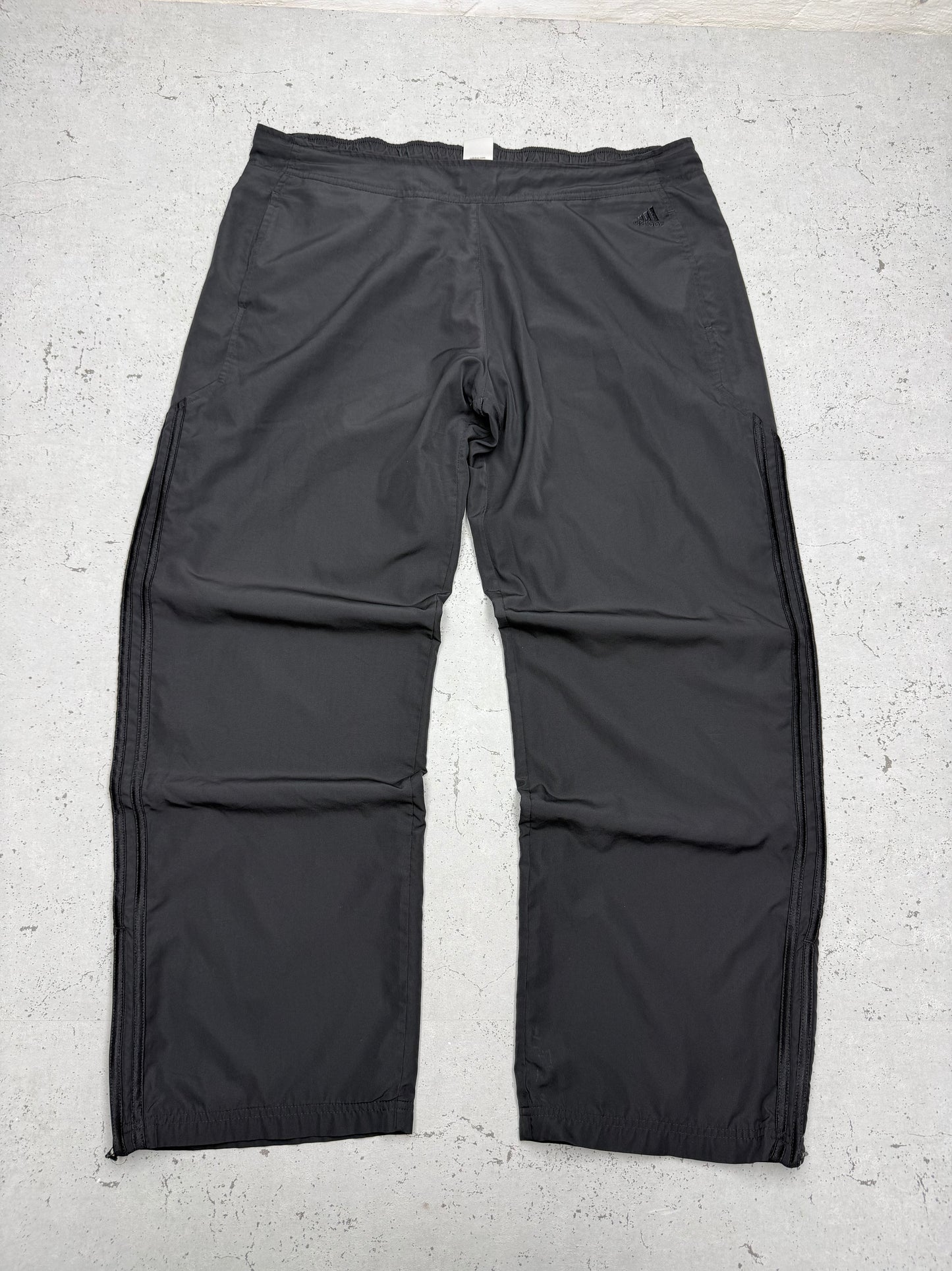 Adidas vintage Trackpants Jogginghose Jogger baggy Fit schwarz XL