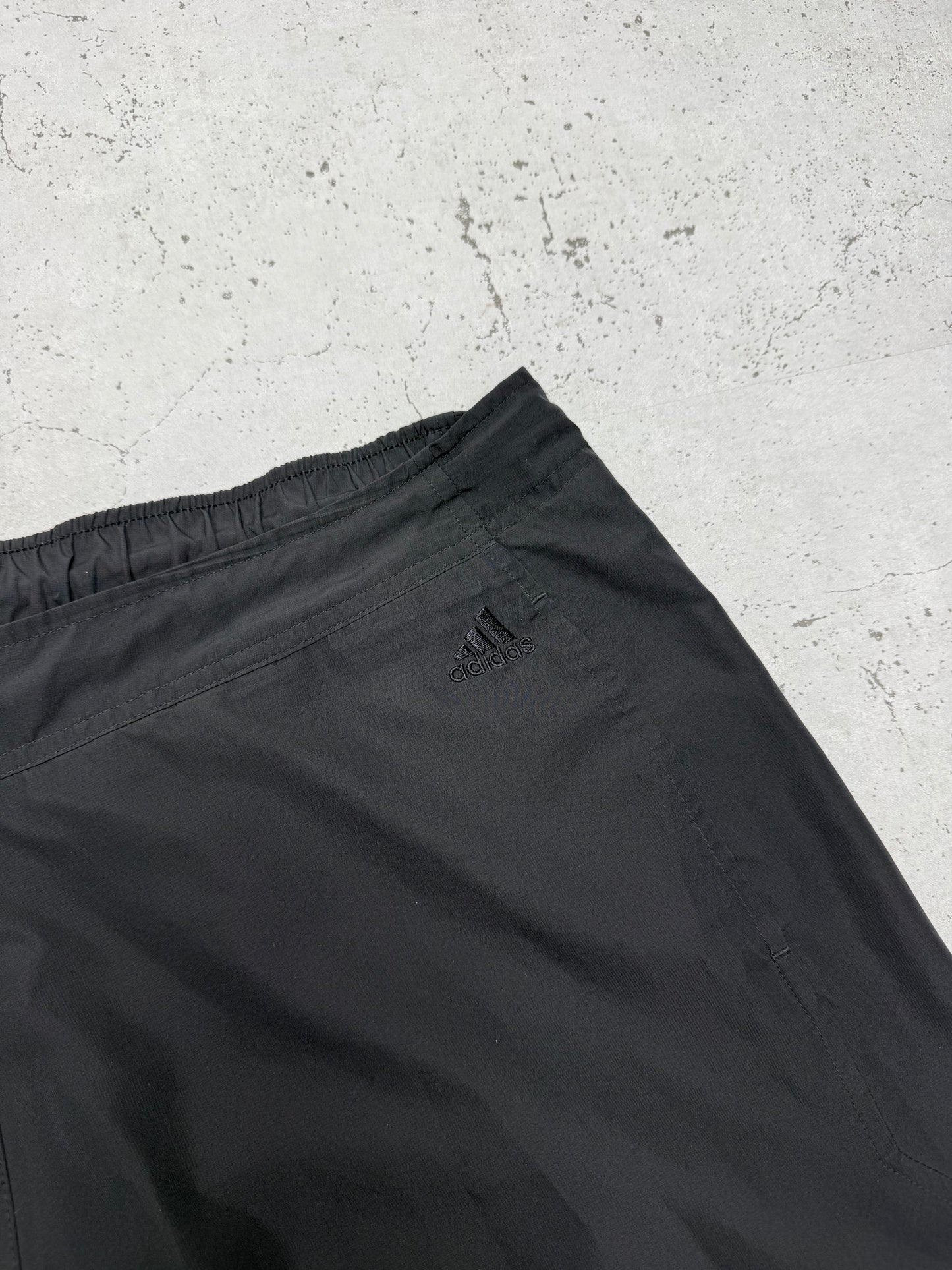 Adidas vintage Trackpants Jogginghose Jogger baggy Fit schwarz XL