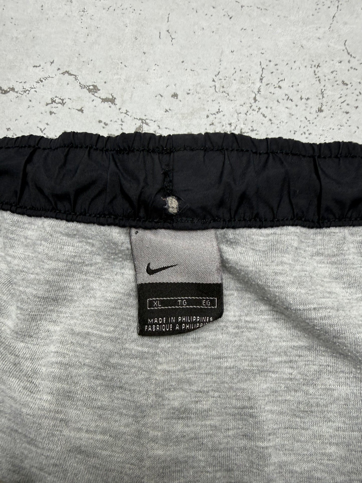 Nike vintage Trackpants Jogger Jogginghose streetwear baggy Fit schwarz XL