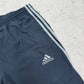 Adidas vintage Trackpants Jogger Jogginghose streetwear baggy Fit blau L