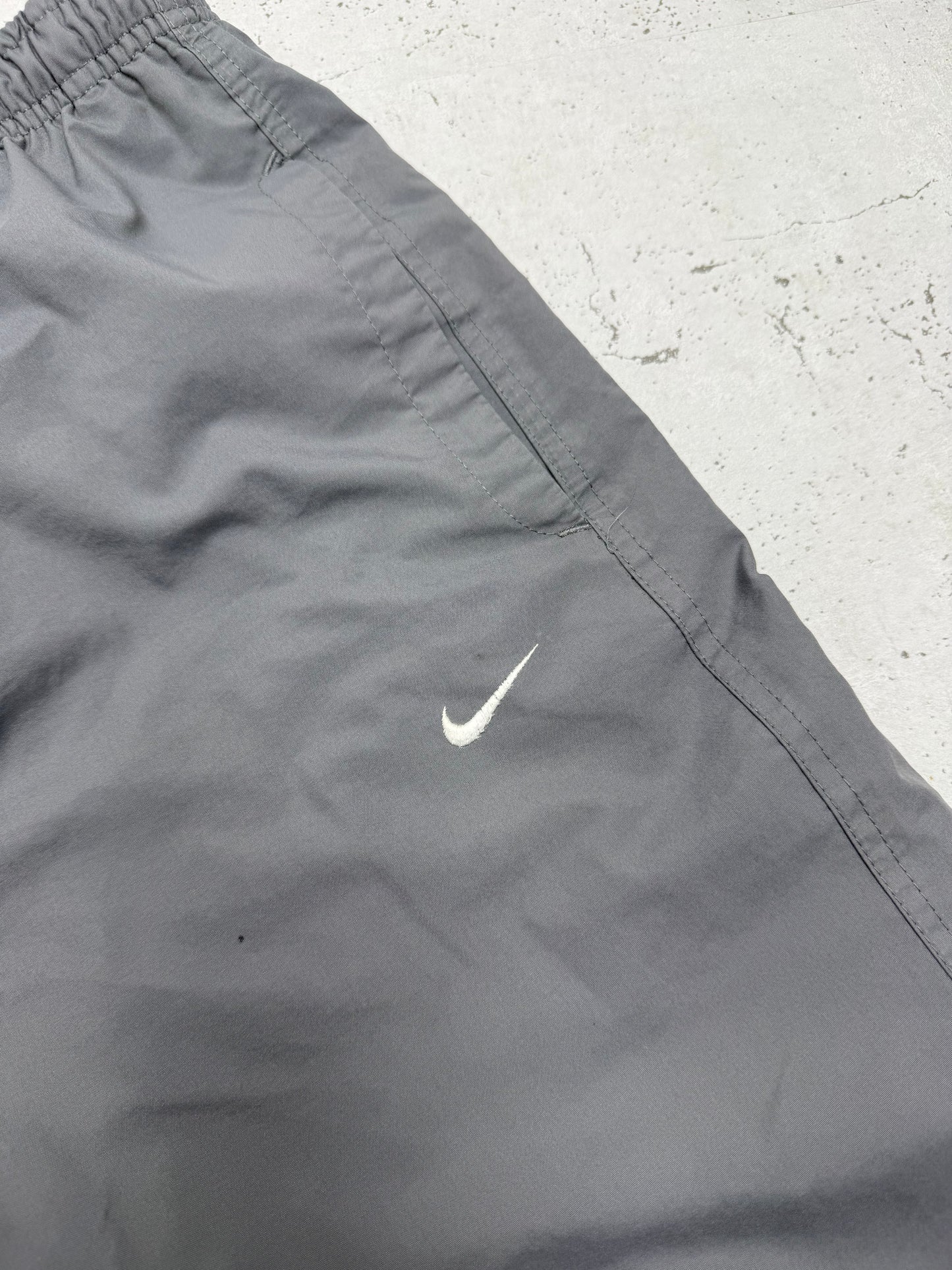 Nike vintage Trackpants Jogger Jogginghose streetwear baggy Fit grau M