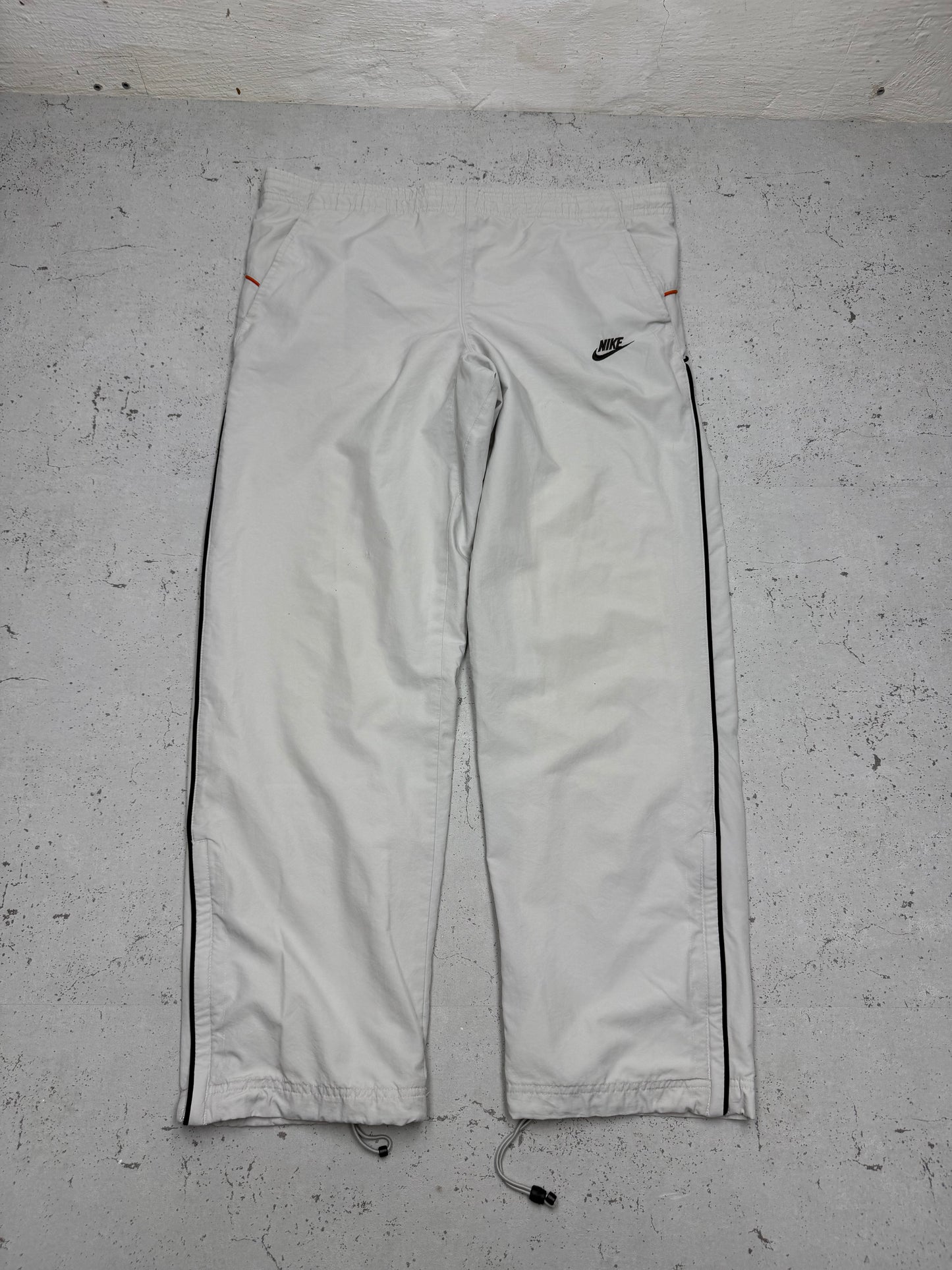 Nike vintage Trackpants Jogger Jogginghose streetwear baggy Fit grau M
