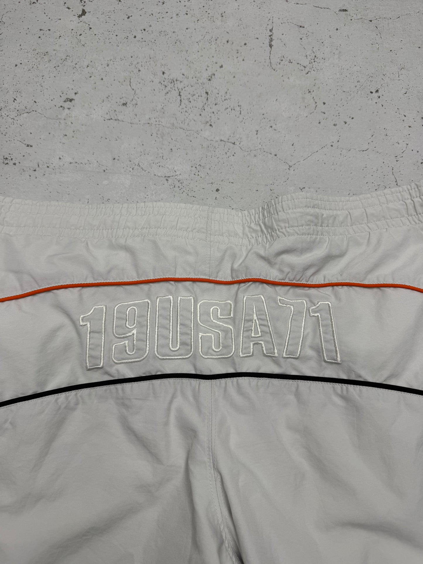 Nike vintage Trackpants Jogger Jogginghose streetwear baggy Fit grau M