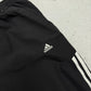 Adidas vintage Trackpants Jogger Jogginghose streetwear baggy Fit schwarz S