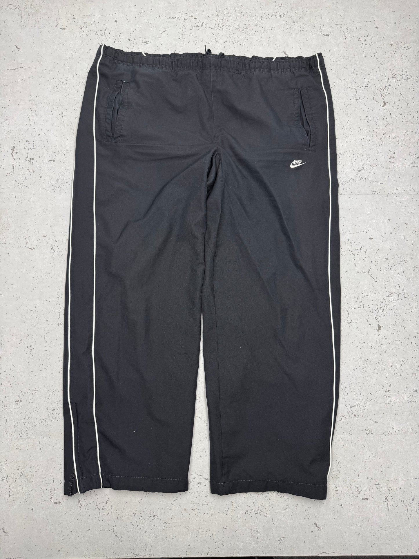 Nike vintage Trackpants Jogger Jogginghose streetwear baggy Fit schwarz XL