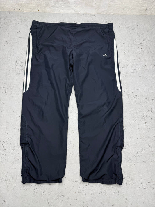 Adidas vintage Trackpants Jogger Jogginghose streetwear baggy Fit blau XL