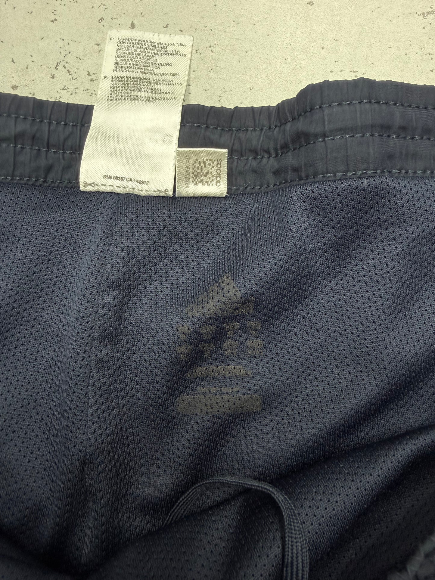 Adidas vintage Trackpants Jogger Jogginghose streetwear baggy Fit blau XL