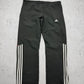 Adidas vintage Trackpants Jogginghose Jogger baggy Fit Streetwear grau M