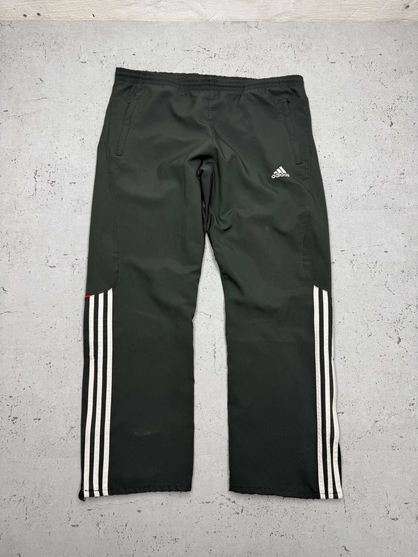 Adidas vintage Trackpants Jogginghose Jogger baggy Fit Streetwear grau M