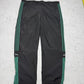 Adidas vintage Trackpants Jogginghose Jogger baggy Fit Streetwear schwarz L