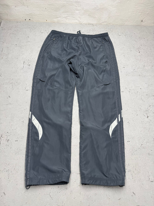 Adidas vintage Trackpants Jogginghose Jogger baggy Fit Streetwear grau XL