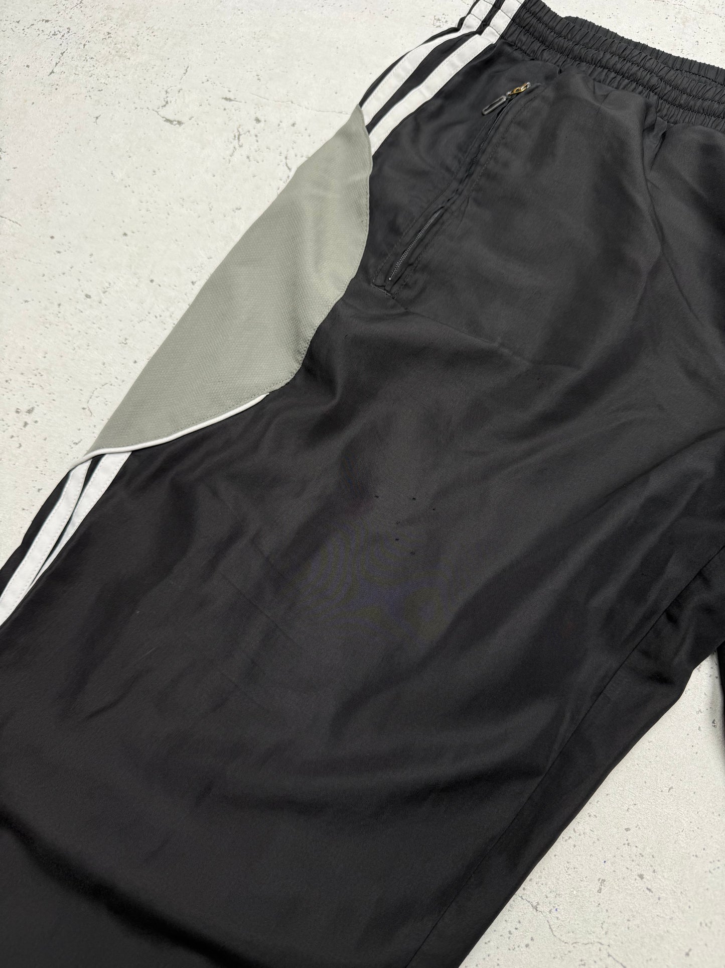 Adidas vintage Trackpants Jogginghose Jogger baggy Fit Streetwear schwarz M