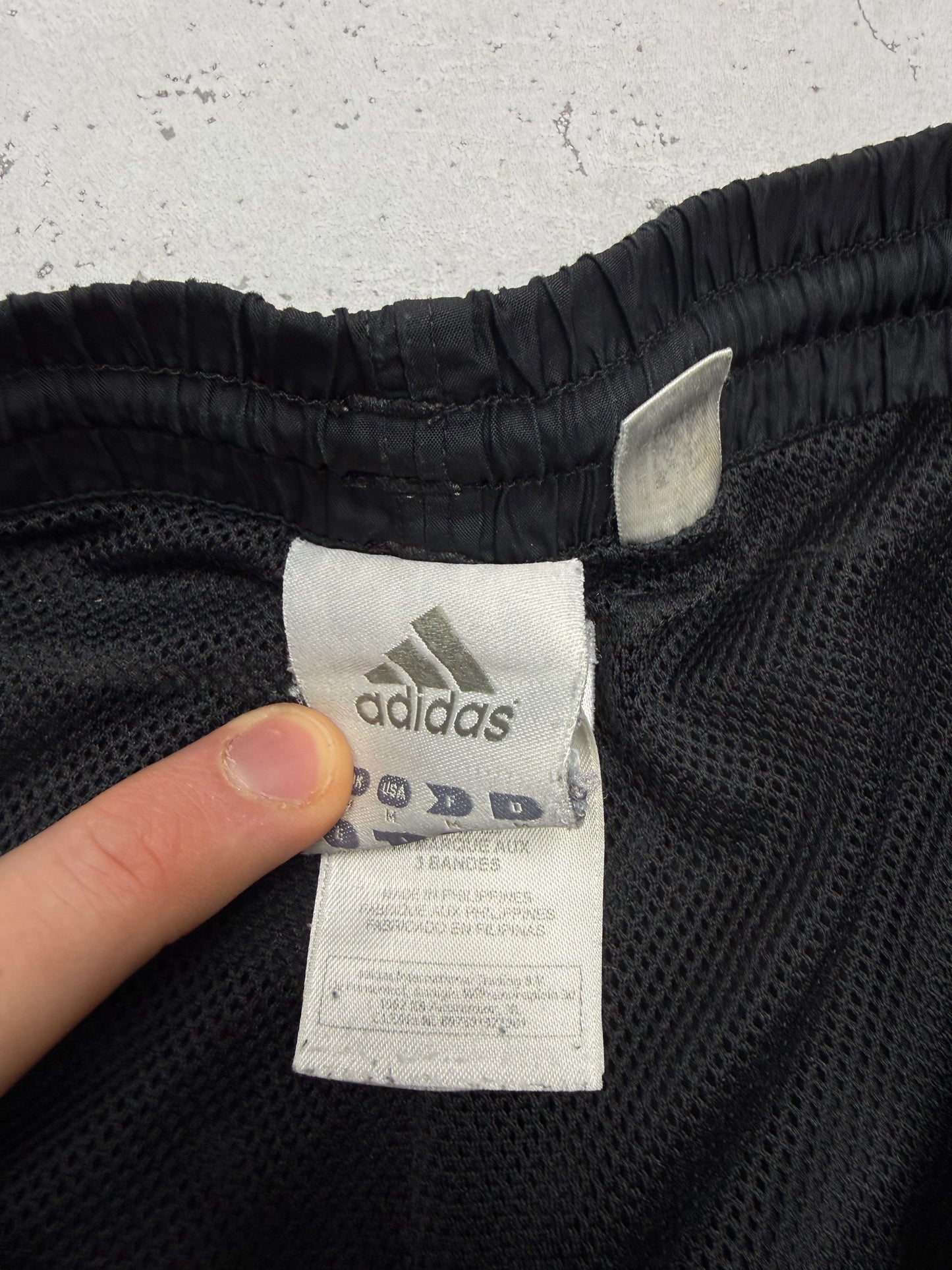 Adidas vintage Trackpants Jogginghose Jogger baggy Fit Streetwear schwarz M