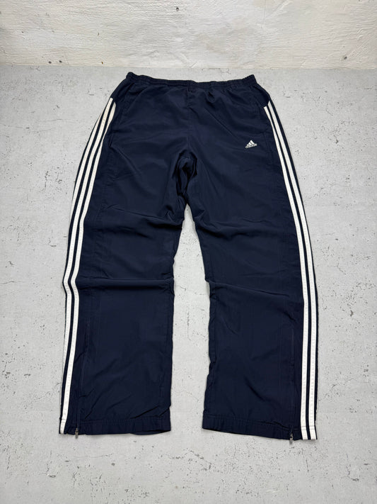Adidas vintage Trackpants Jogginghose Jogger baggy Fit Streetwear blau XL
