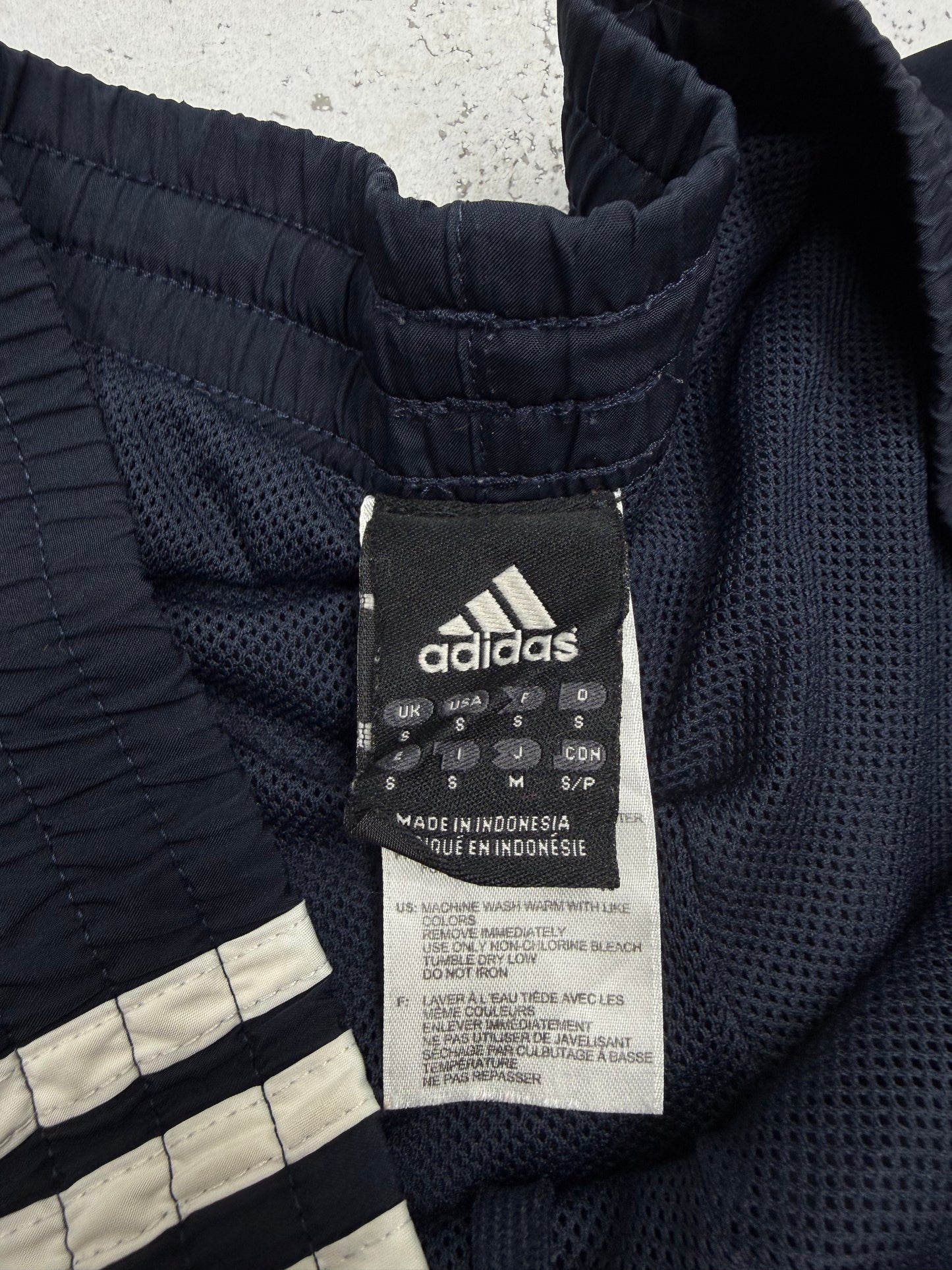 Adidas vintage Trackpants Jogginghose Jogger baggy Fit Streetwear blau S