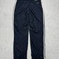 Adidas vintage Trackpants Jogginghose Jogger baggy Fit Streetwear blau S