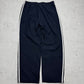 Adidas vintage Trackpants Jogginghose Jogger baggy Fit Streetwear blau M