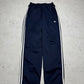 Adidas vintage Trackpants Jogginghose Jogger baggy Fit Streetwear blau S