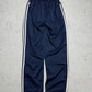 Adidas vintage Trackpants Jogginghose Jogger baggy Fit Streetwear blau S