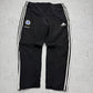 Adidas vintage Trackpants Jogginghose Jogger baggy Fit Streetwear schwarz M