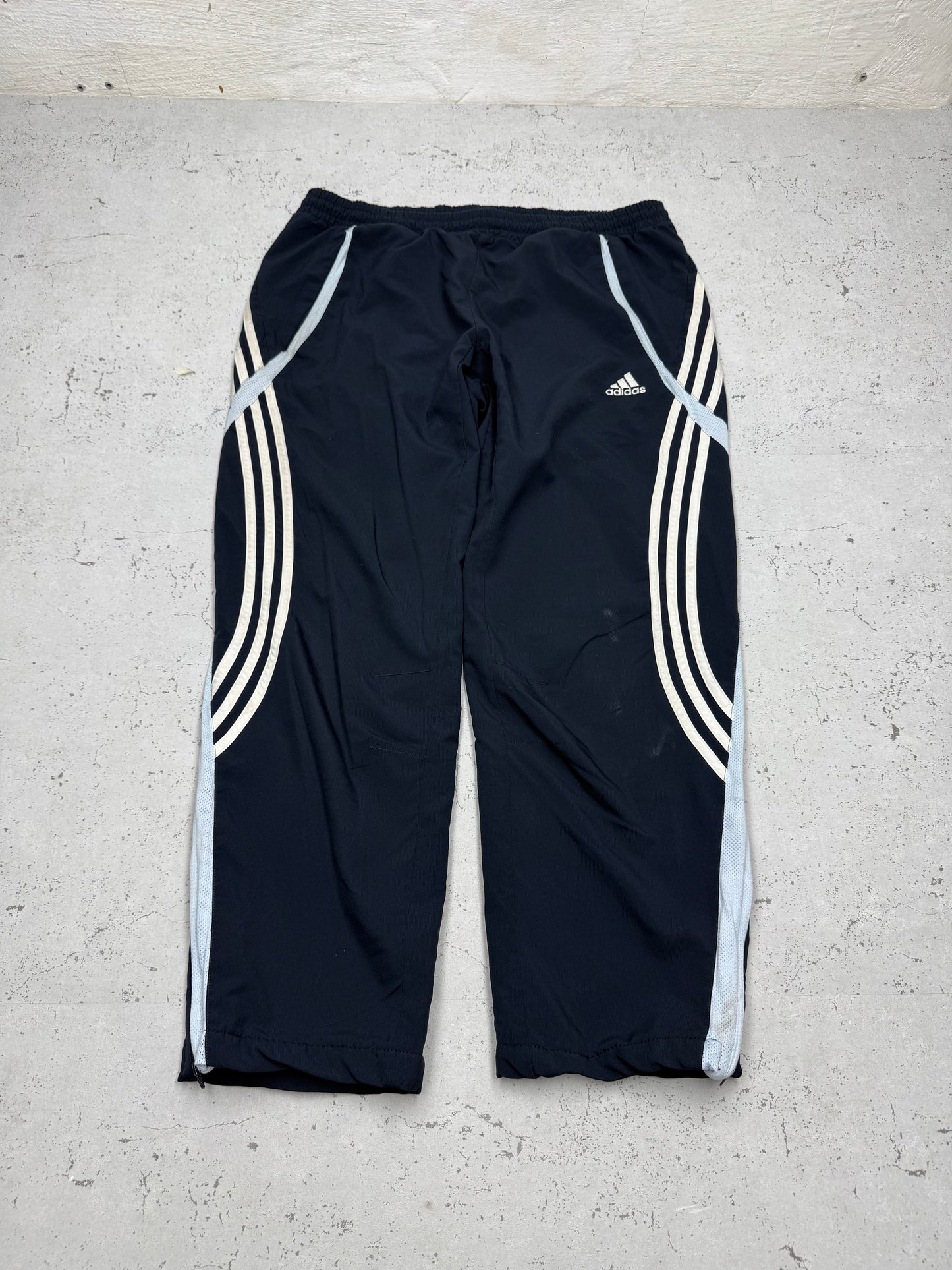 Adidas vintage Trackpants Jogginghose Jogger baggy Fit Streetwear blau M