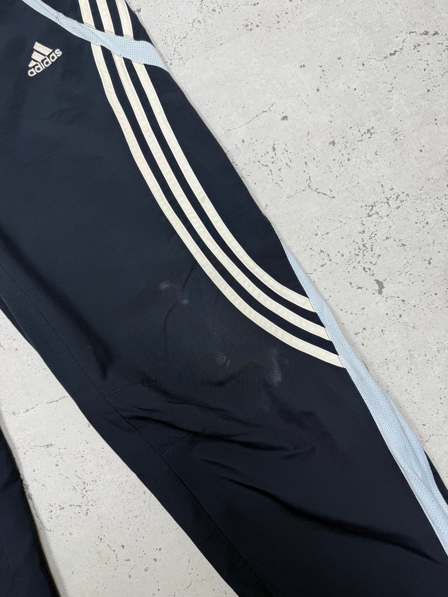 Adidas vintage Trackpants Jogginghose Jogger baggy Fit Streetwear blau M