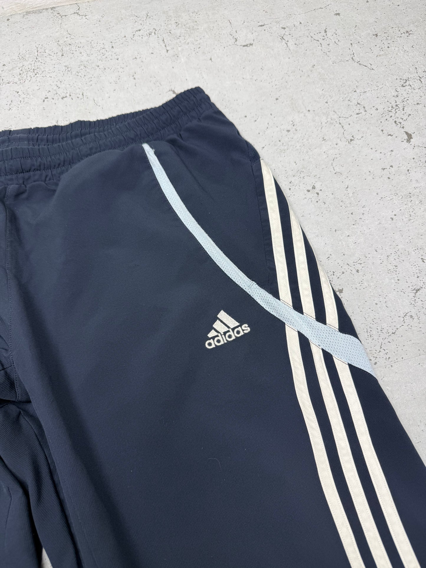 Adidas vintage Trackpants Jogginghose Jogger baggy Fit Streetwear blau M