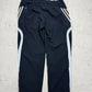 Adidas vintage Trackpants Jogginghose Jogger baggy Fit Streetwear blau M