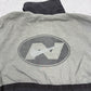 Nike vintage big Logo Trackjacket Windbreaker Jacke schwarz M