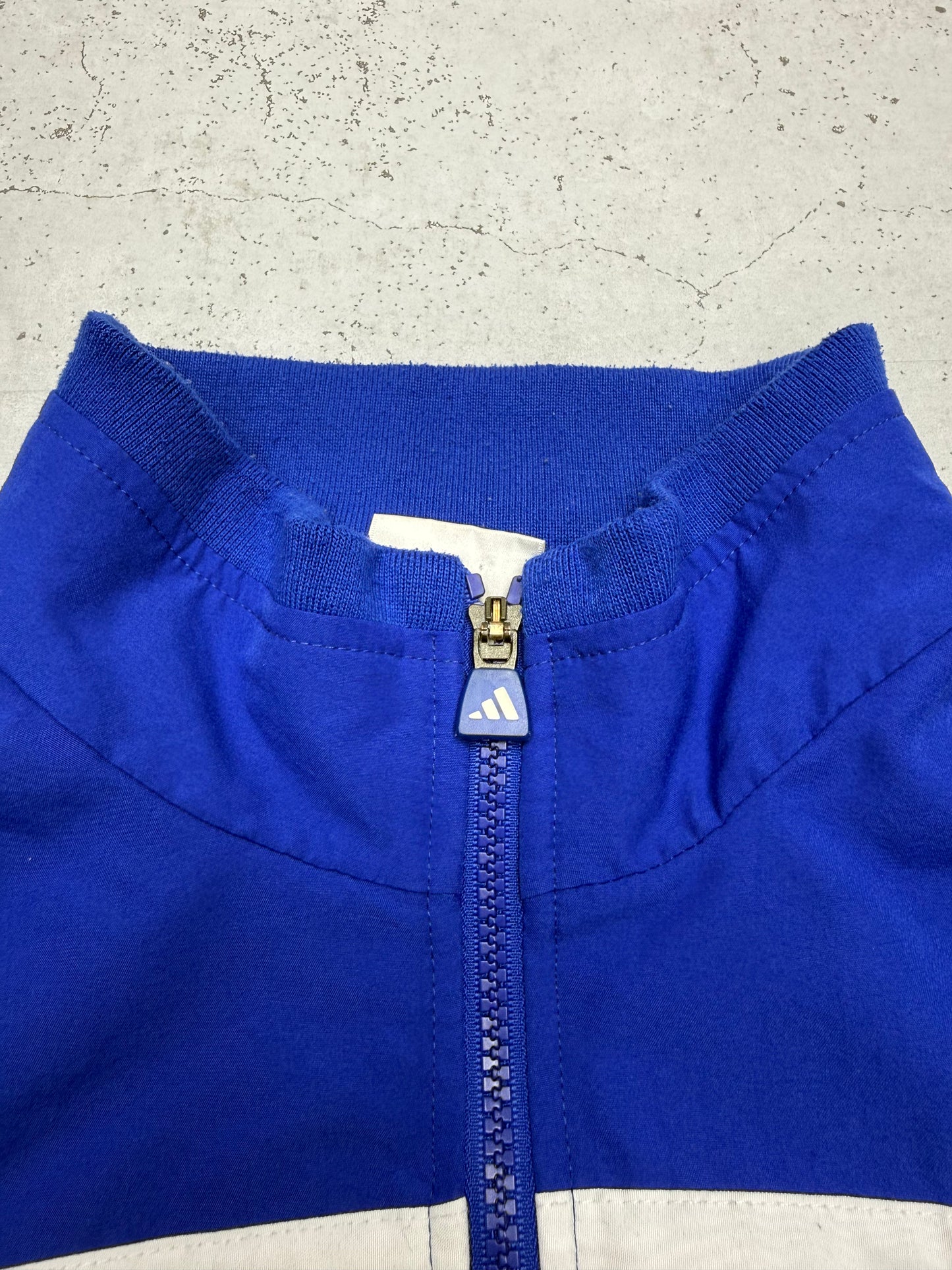 Adidas vintage Trackjacket Windbreaker Jacke blau L