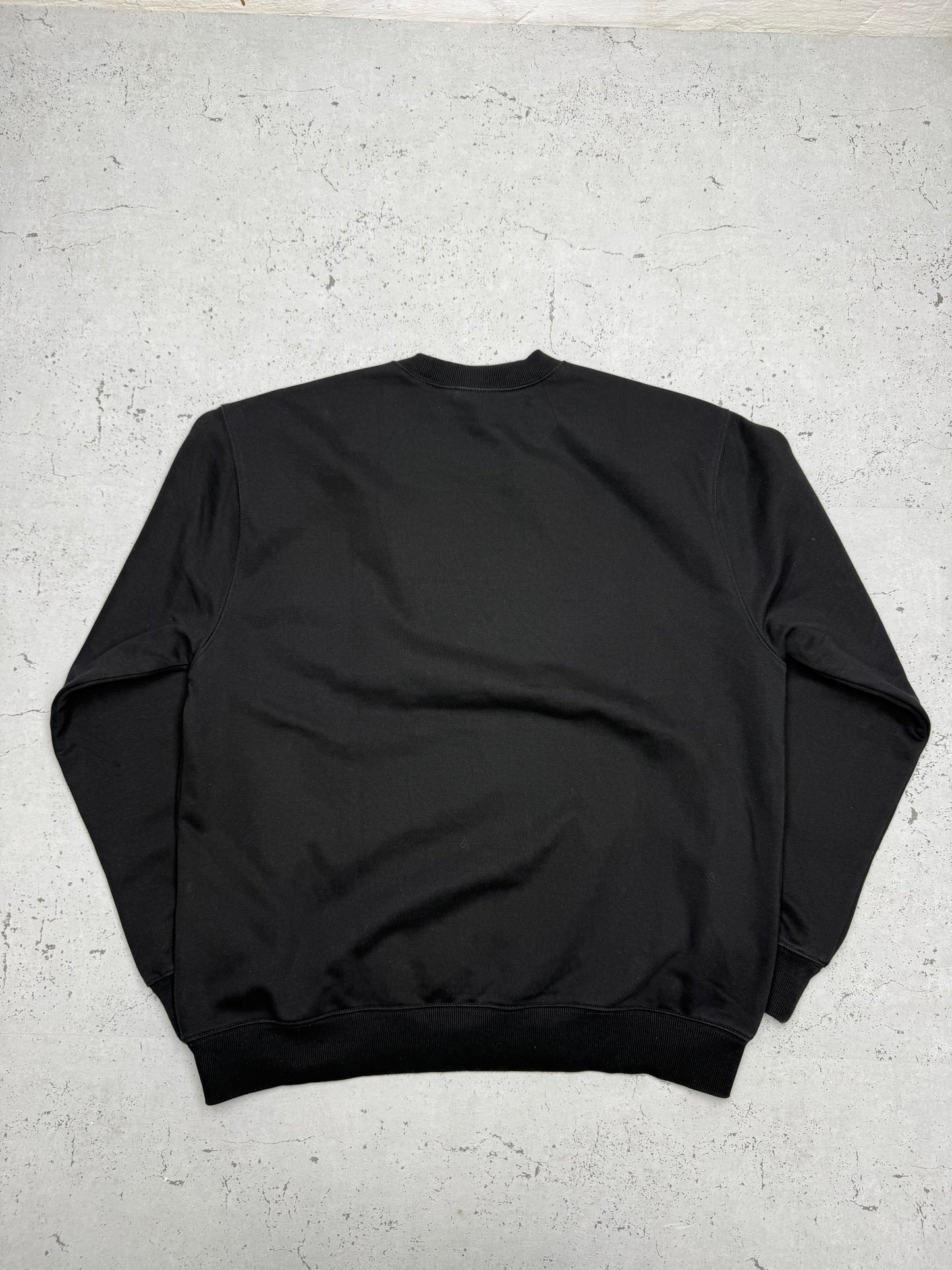 Carhartt vintage big Logo Sweatshirt Sweater Crewneck schwarz L