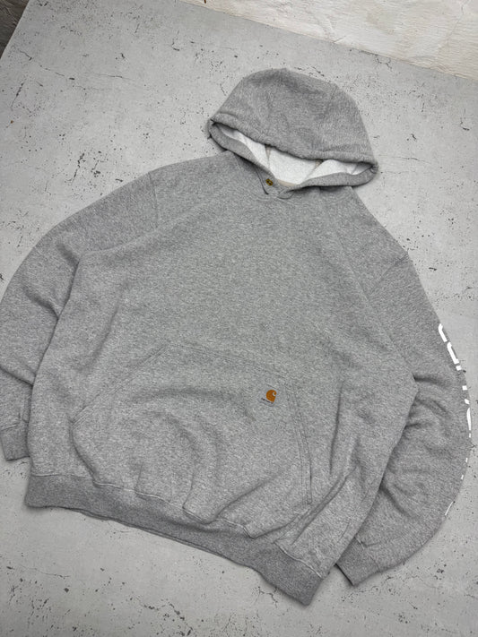 Carhartt vintage Hoodie oversized Fit Pullover Streetwear grau L