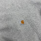 Carhartt vintage Hoodie oversized Fit Pullover Streetwear grau L