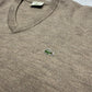 Lacoste vintage Wolle Sweatshirt Sweater Knitwear L