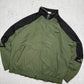 Adidas vintage Trackjacket Windbreaker Jacke big Logo grün schwarz XL