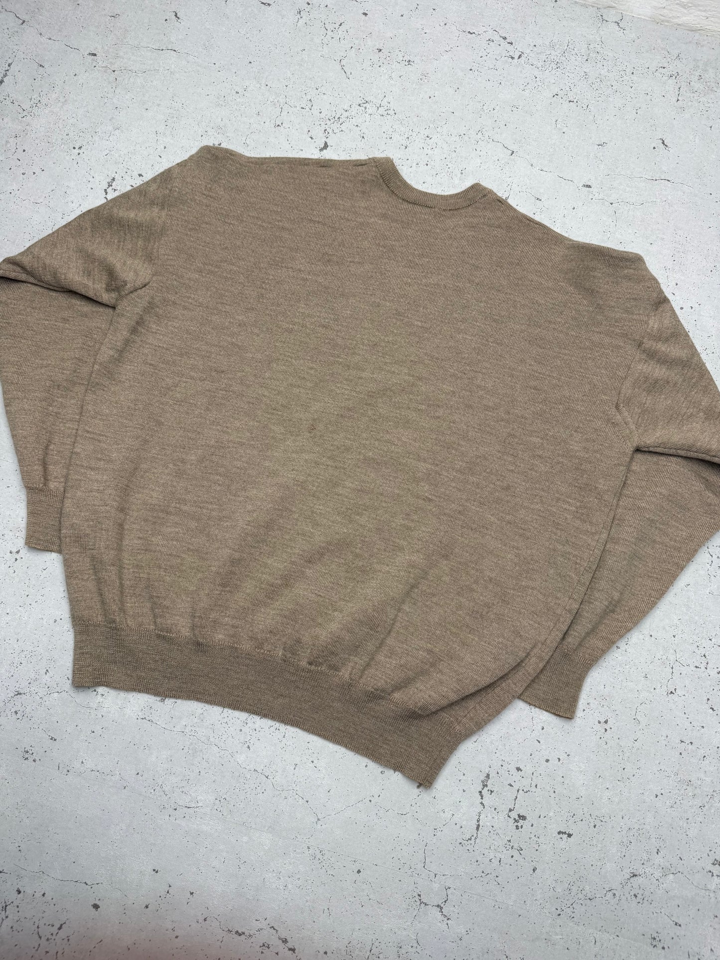 Lacoste vintage Wolle Sweatshirt Sweater Knitwear L