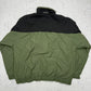 Adidas vintage Trackjacket Windbreaker Jacke big Logo grün schwarz XL
