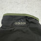 Adidas vintage Trackjacket Windbreaker Jacke big Logo grün schwarz XL