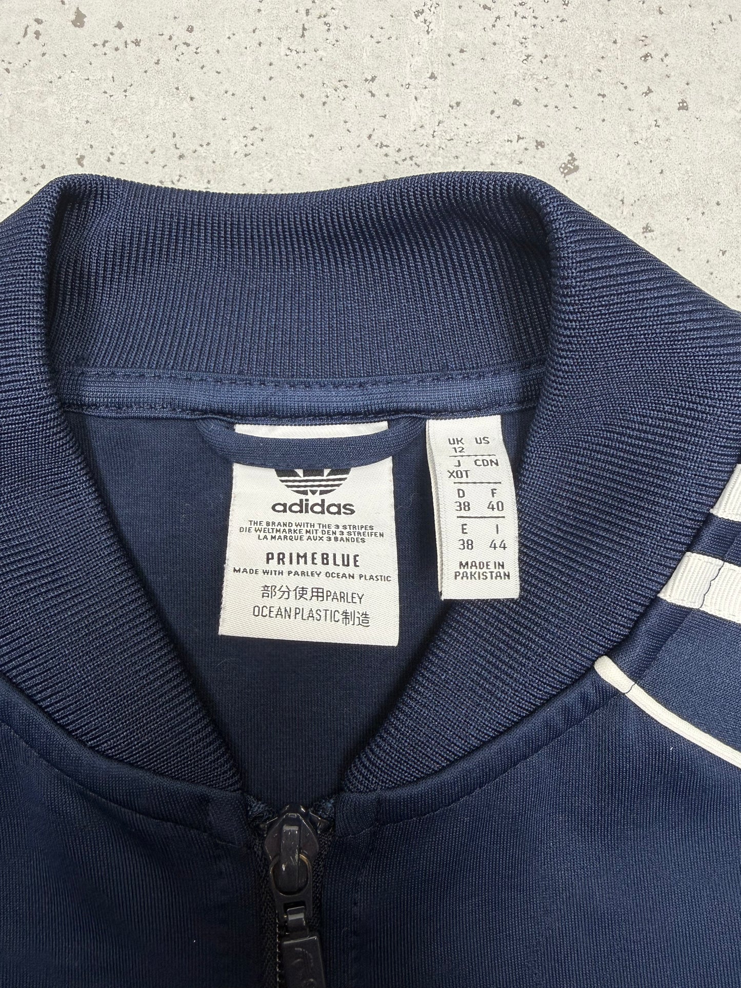 Adidas Primeblue Zipper Sportjacke Trainingsjacke M