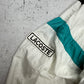 Lacoste vintage Trackjacket Windbreaker Flowers Jacke weiß M