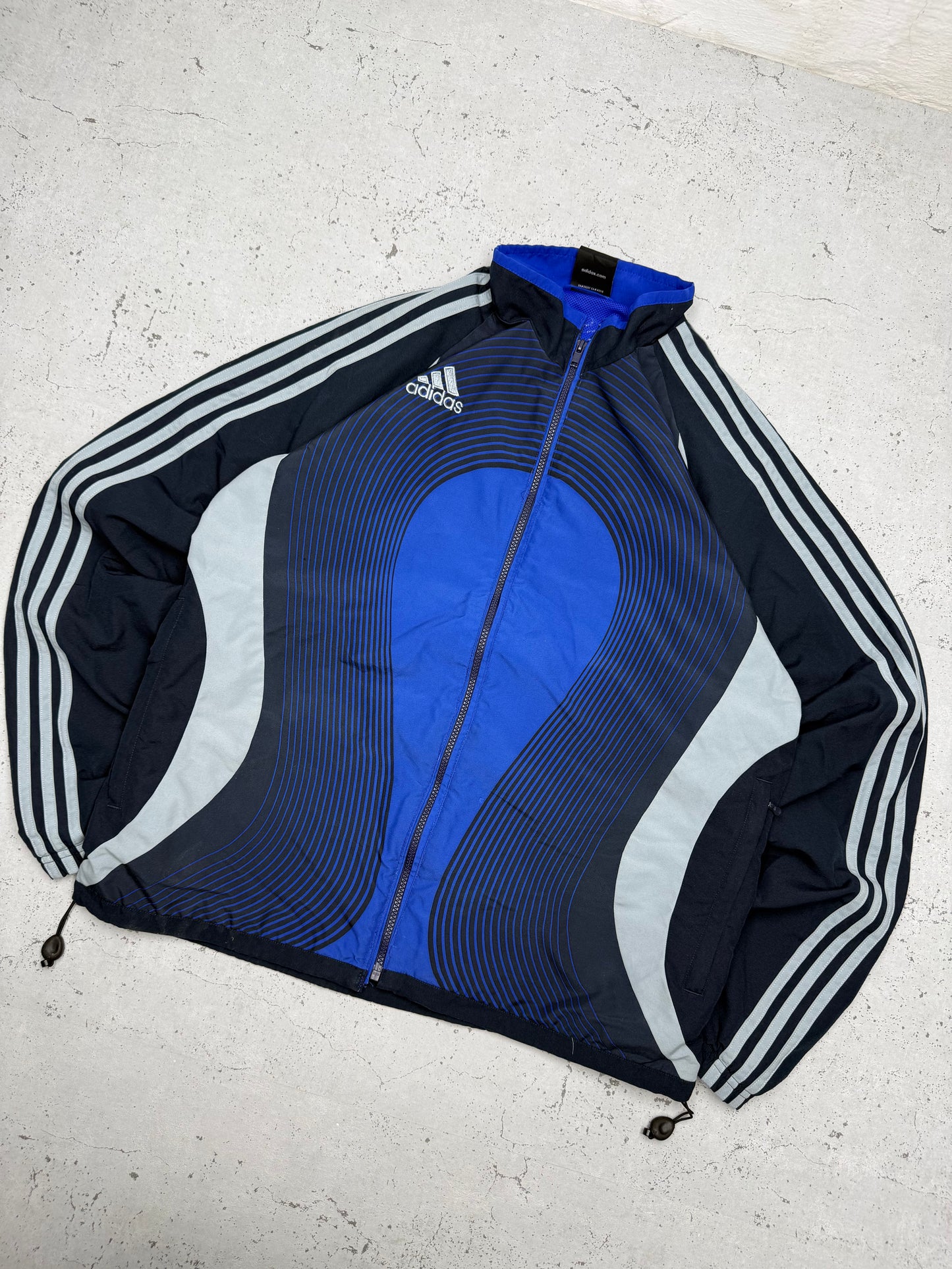 Adidas vintage Trackjacket Windbreaker Jacke sportlich Fußball L