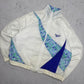 Reebok vintage Trackjacket Windbreaker Jacke 80s 90s weiß M