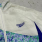 Reebok vintage Trackjacket Windbreaker Jacke 80s 90s weiß M