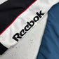 Reebok vintage big Logo Trackjacket Windbreaker Jacke schwarz XL